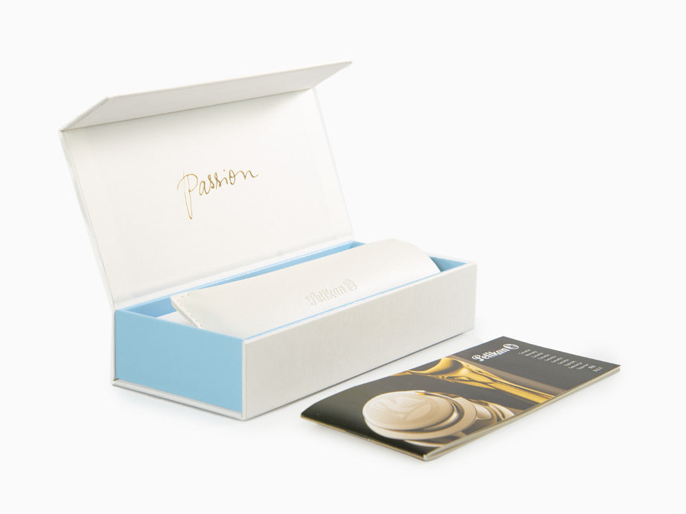 Pelikan Classic 200 Pastel-Blue Füllfederhalter, Sonderausgabe, 823012 - Nib M