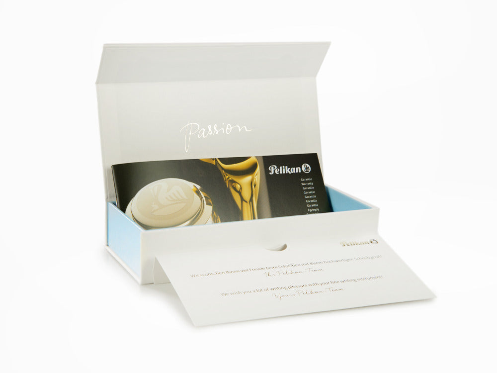 Pelikan Classic 200 Pastel-Blue Kugelschreiber, Edelharz, Sonderausgabe, 823036