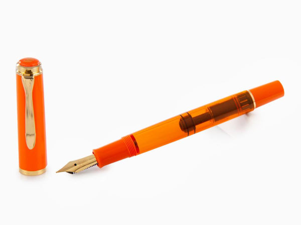 Pelikan M200 Orange Delight Füllfederhalter, Sonderausgabe, 825139 