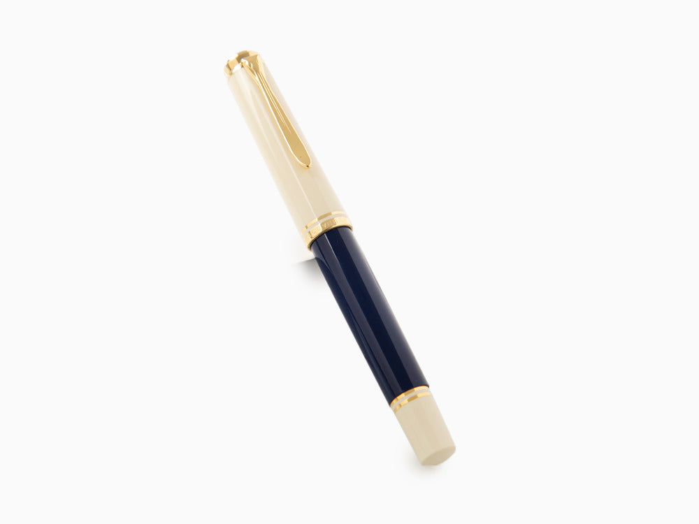 Pelikan Souverän® 800 Cream Blue Füllfederhalter, Spezialausgabe, 827270
