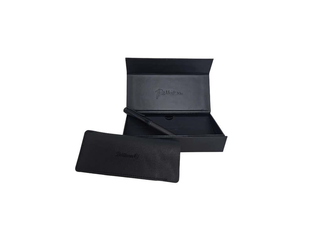 Pelikan Souveran M809 Black Matte Füllfederhalter, Schwarz, 828475