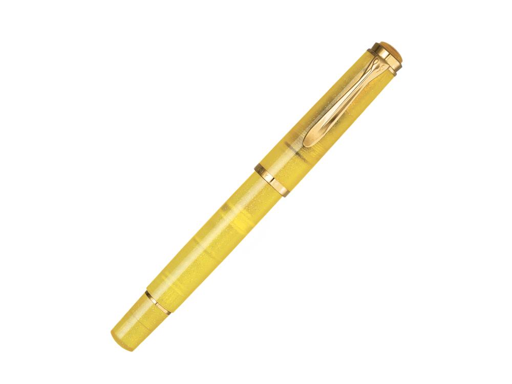 Set Pelikan M200 Pyrite Füllfederhalter + Tintenfass, Sonderausgabe