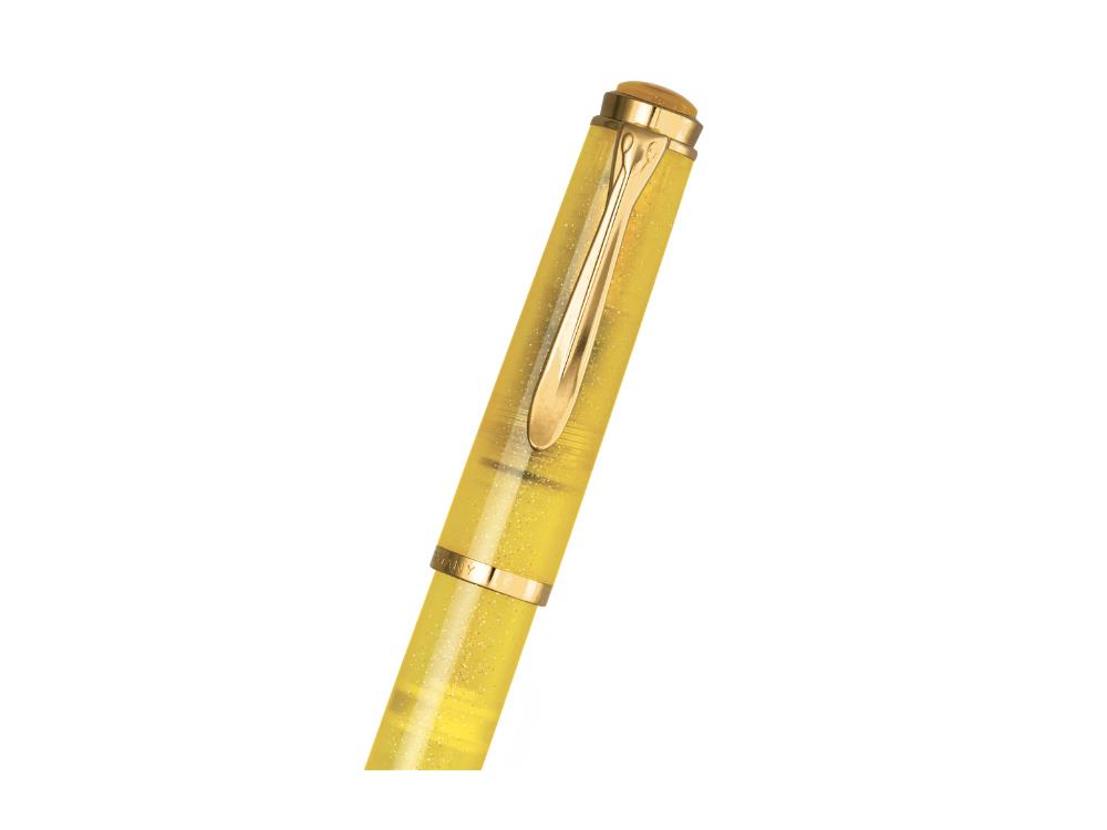 Set Pelikan M200 Pyrite Füllfederhalter + Tintenfass, Sonderausgabe