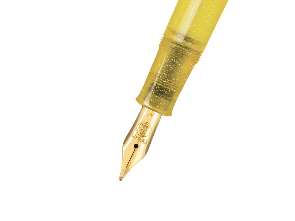 Set Pelikan M200 Pyrite Füllfederhalter + Tintenfass, Sonderausgabe
