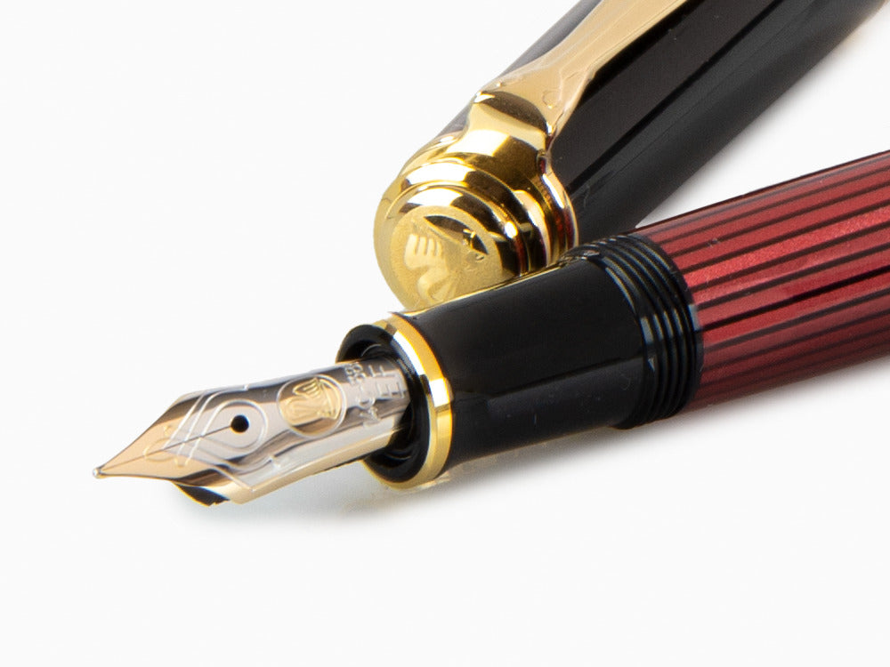 Pelikan Füllfederhalter Souverän M400 -Schwarz & Rot, 904920