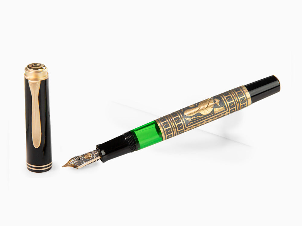 Pelikan Toledo M700 Füllfederhalter, Silber & Gold, 927822, Special Ed.