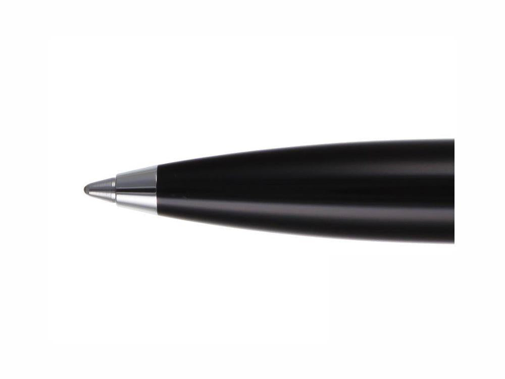 Pelikan K405 Kugelschreiber, Schwarz / blau, Versilberte Beschläge, 932715