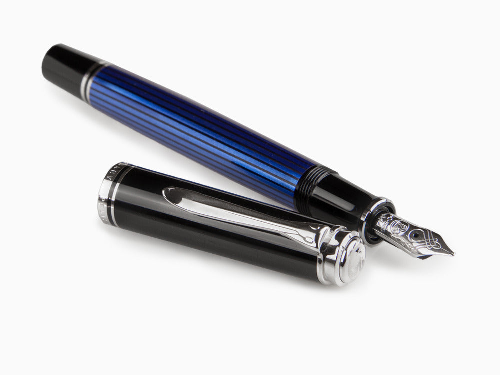 Pelikan Füllfederhalter Souverän M405 -Schwarz & Blau, 932822