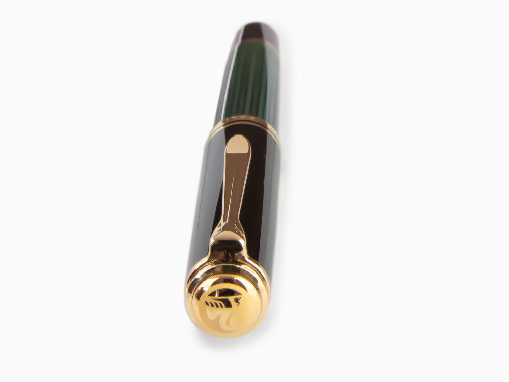 Pelikan Füllfederhalter Souverän M 1000 -Schwarz & Grün, 987594