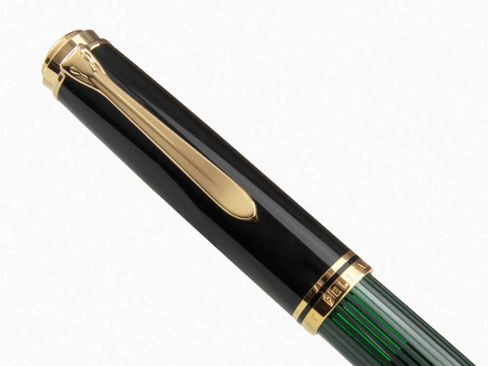 Pelikan Füllfederhalter Souverän M 1000 -Schwarz & Grün, 987594
