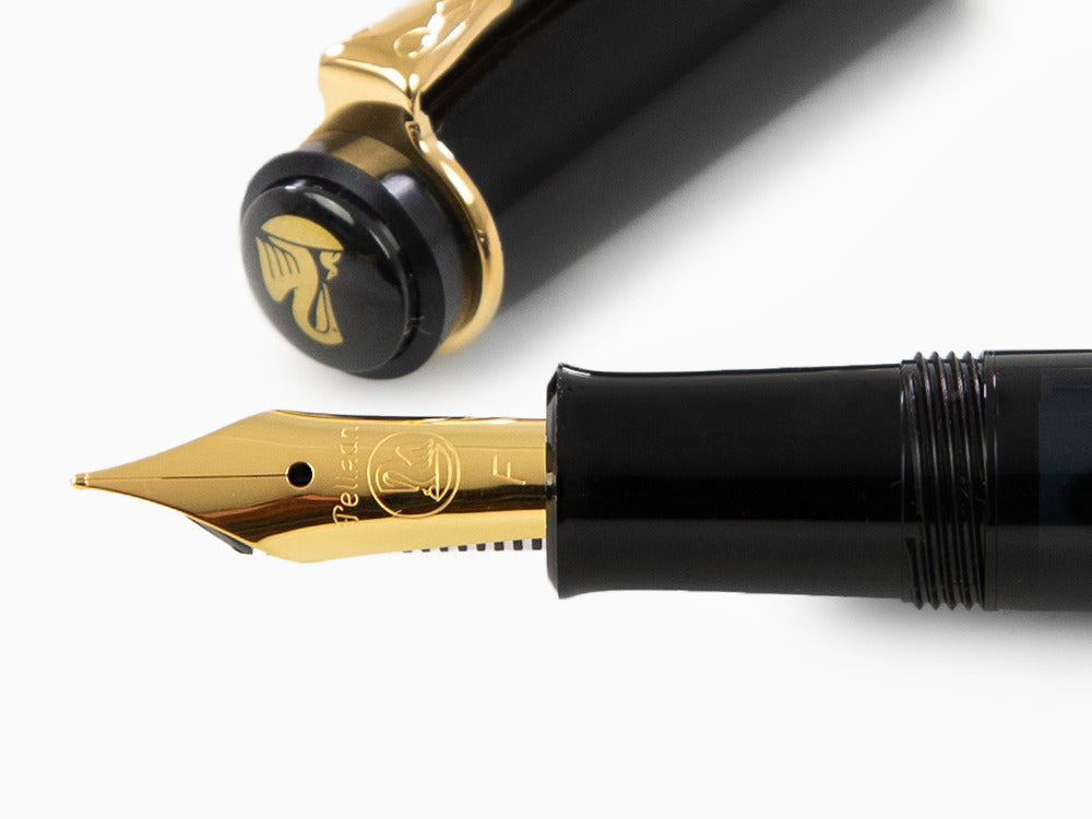 Pelikan Classic 200 Füllfederhalter, Grün, Marbled, 994103