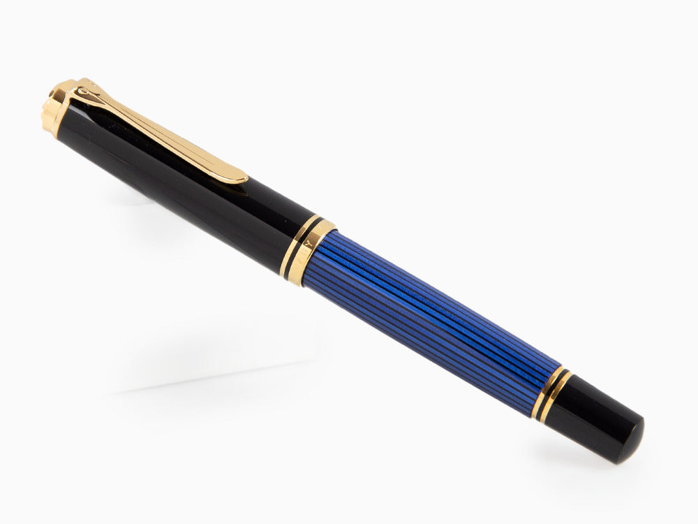 Pelikan Roller Souverän R800, Schwarz und Blau, 997668