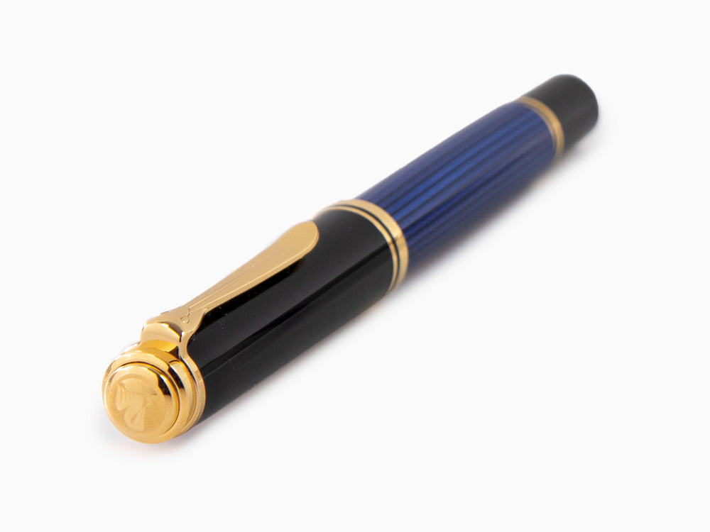 Pelikan Roller Souverän R800, Schwarz und Blau, 997668