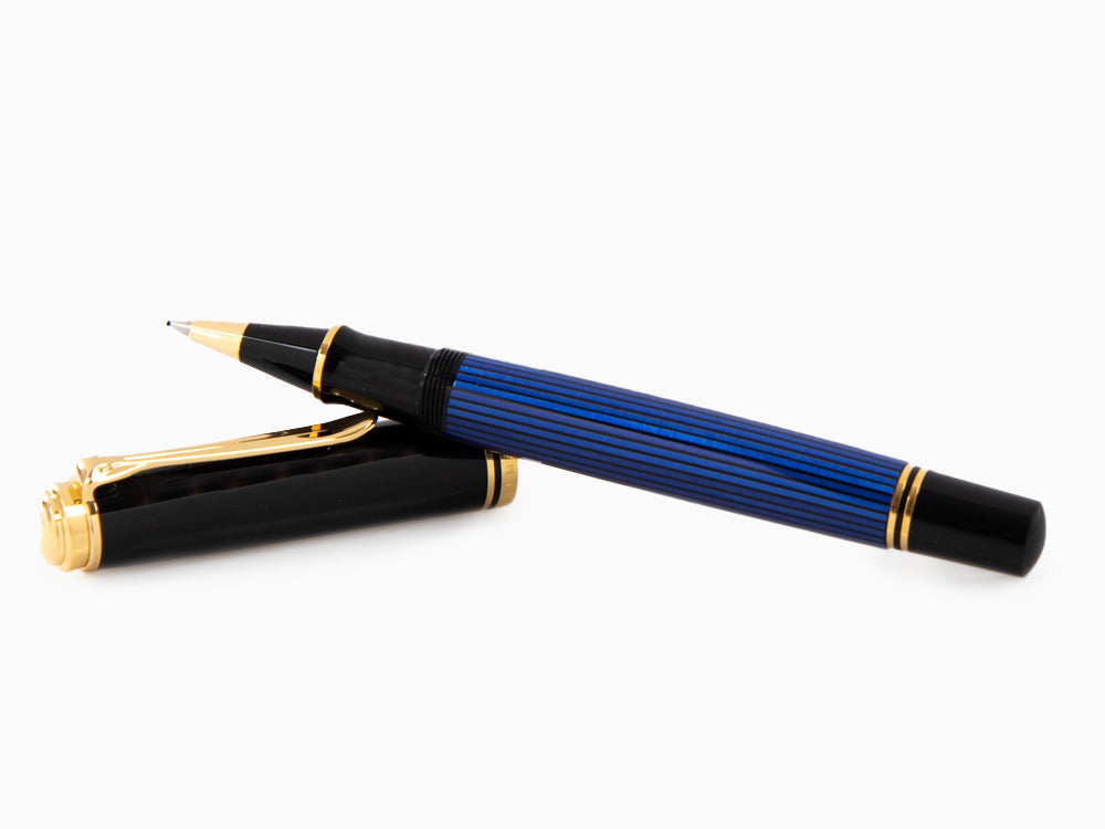 Pelikan Roller Souverän R800, Schwarz und Blau, 997668