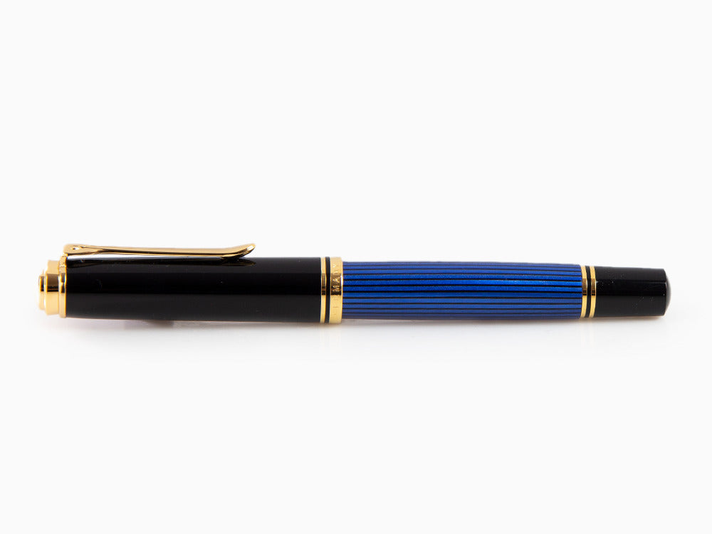 Pelikan Roller Souverän R800, Schwarz und Blau, 997668