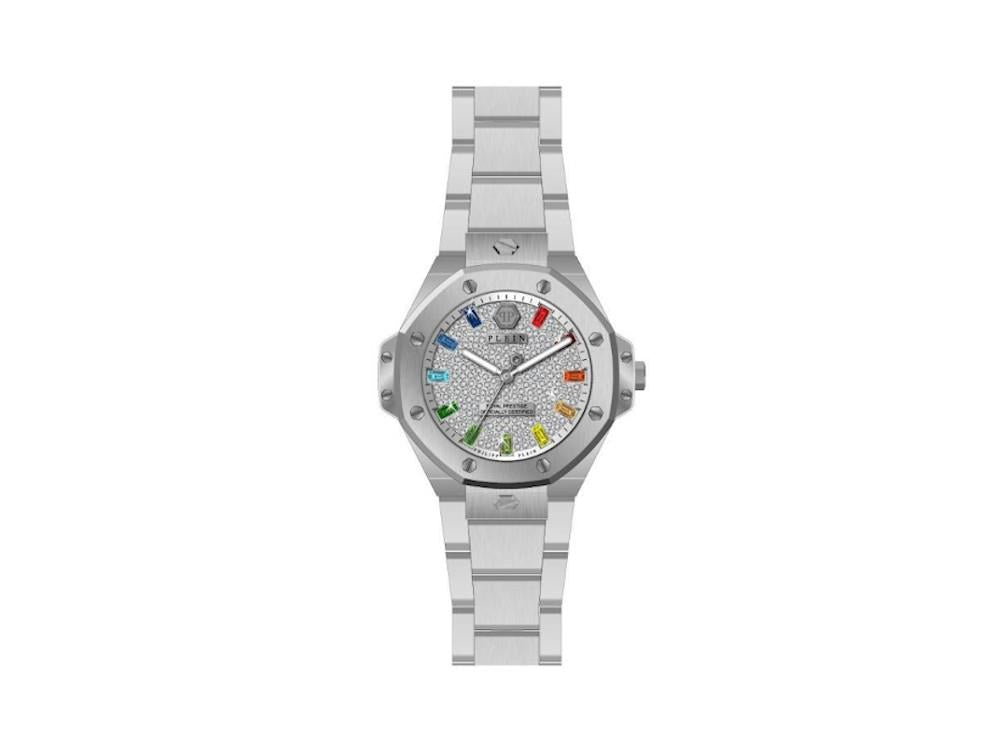 Philipp Plein Plein Royal Prestige Quartz Uhr, Silber, 33 mm, PW4FA0425