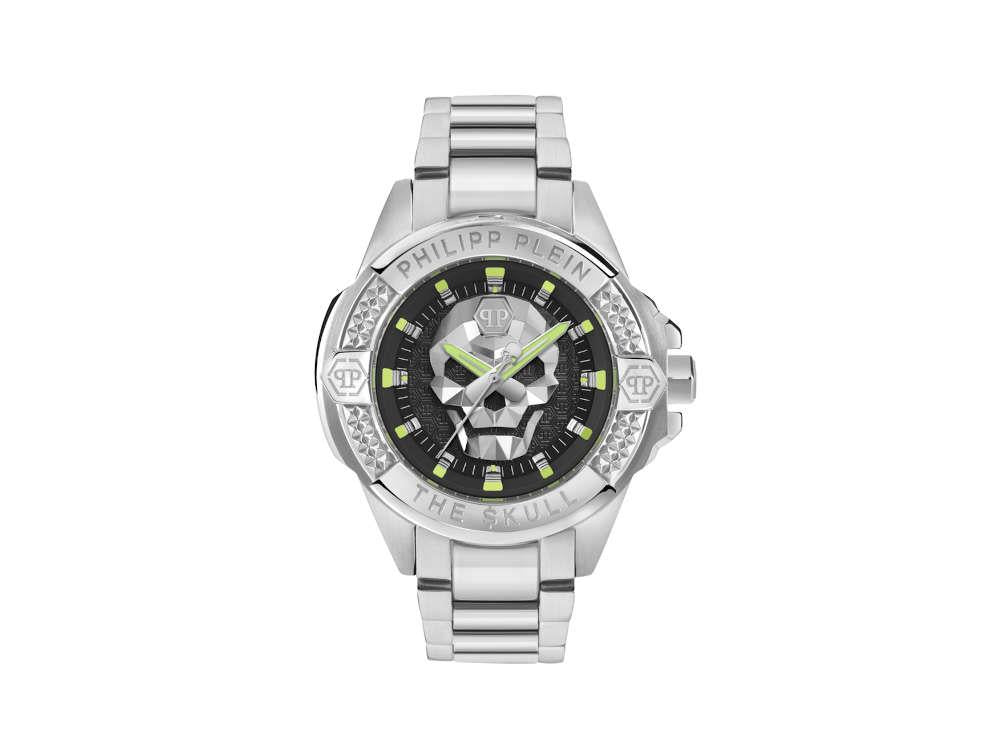 Philipp Plein The Skull Quarz-Uhr, Schwarz, 44mm, PWAAA2725