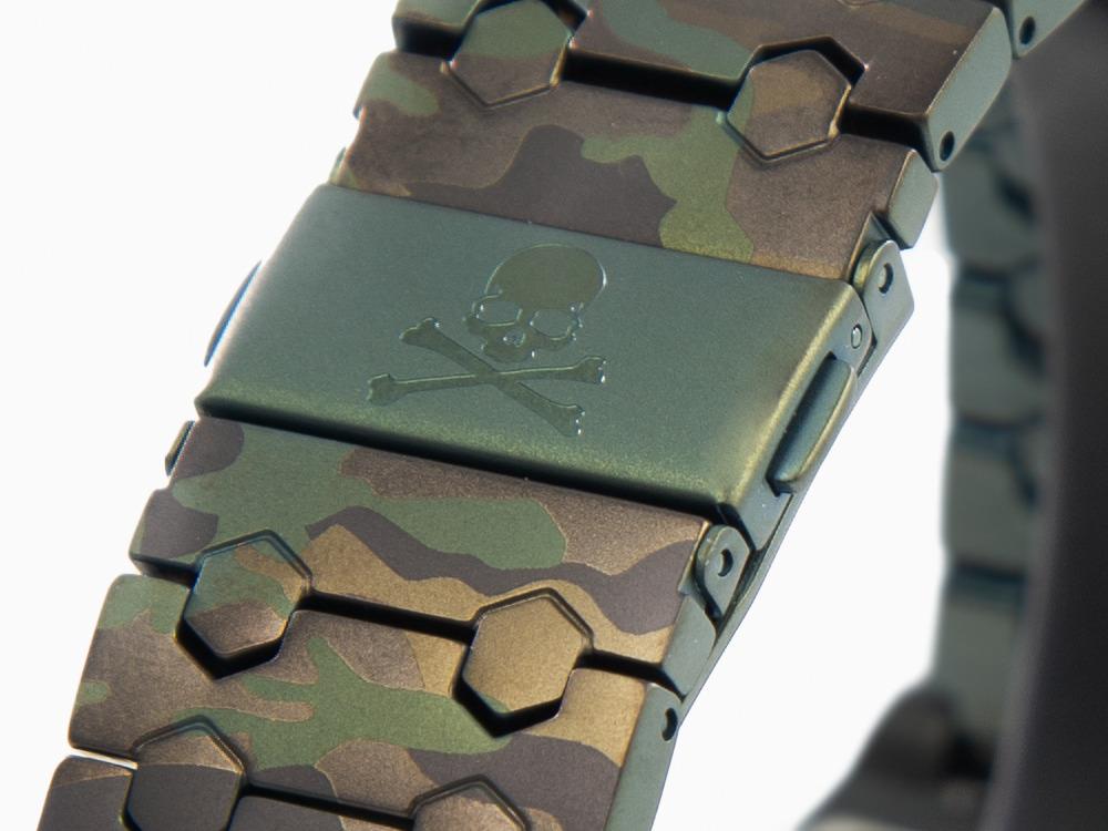 Philipp Plein Hyper Shock Quartz Uhr, Schwarz, 44 mm, Mineral Glas, PWHAA0921