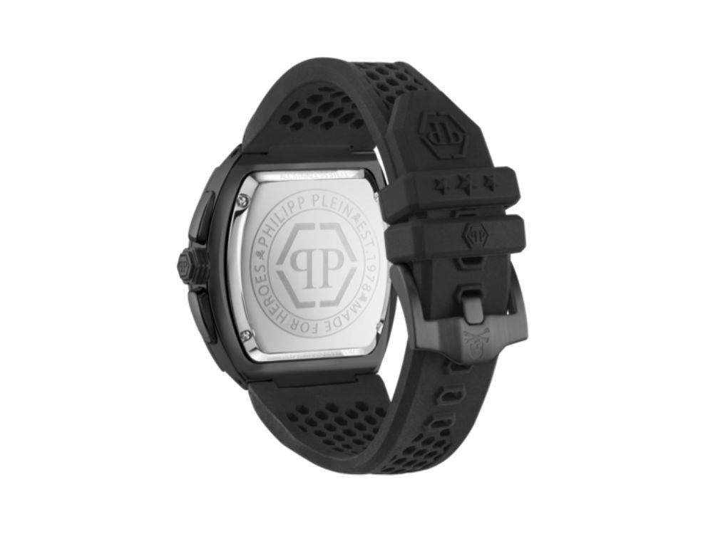 Philipp Plein The Hexagon Phantom Chrono Quartz Uhr, Schwarz, PWHHA0326