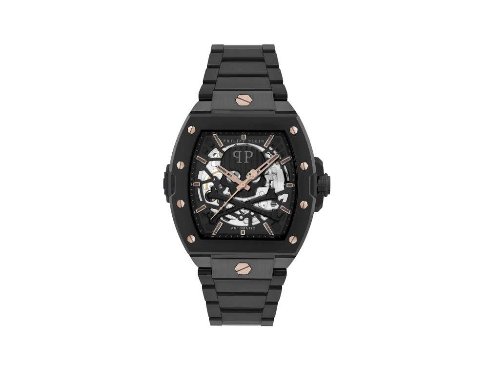 Philipp Plein The Skeleton 2.0 Automatik-Uhr, PVD, 44mm, PWJFA0725