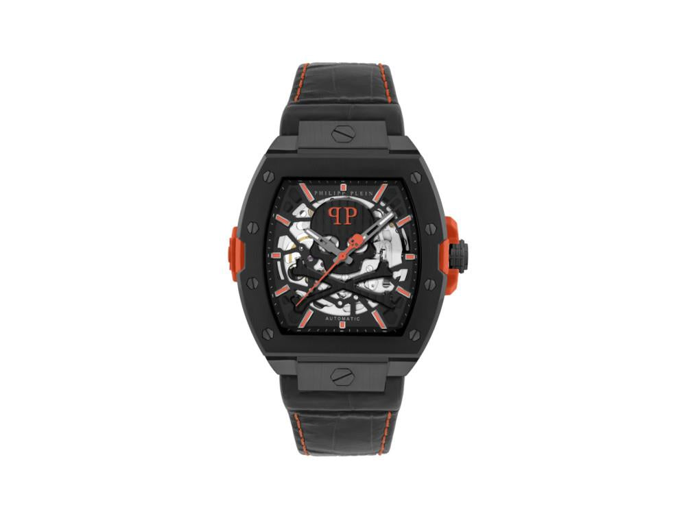 Philipp Plein The Skeleton 2.0 Automatik Uhr, Schwarz, 44 mm, PWJFA1326