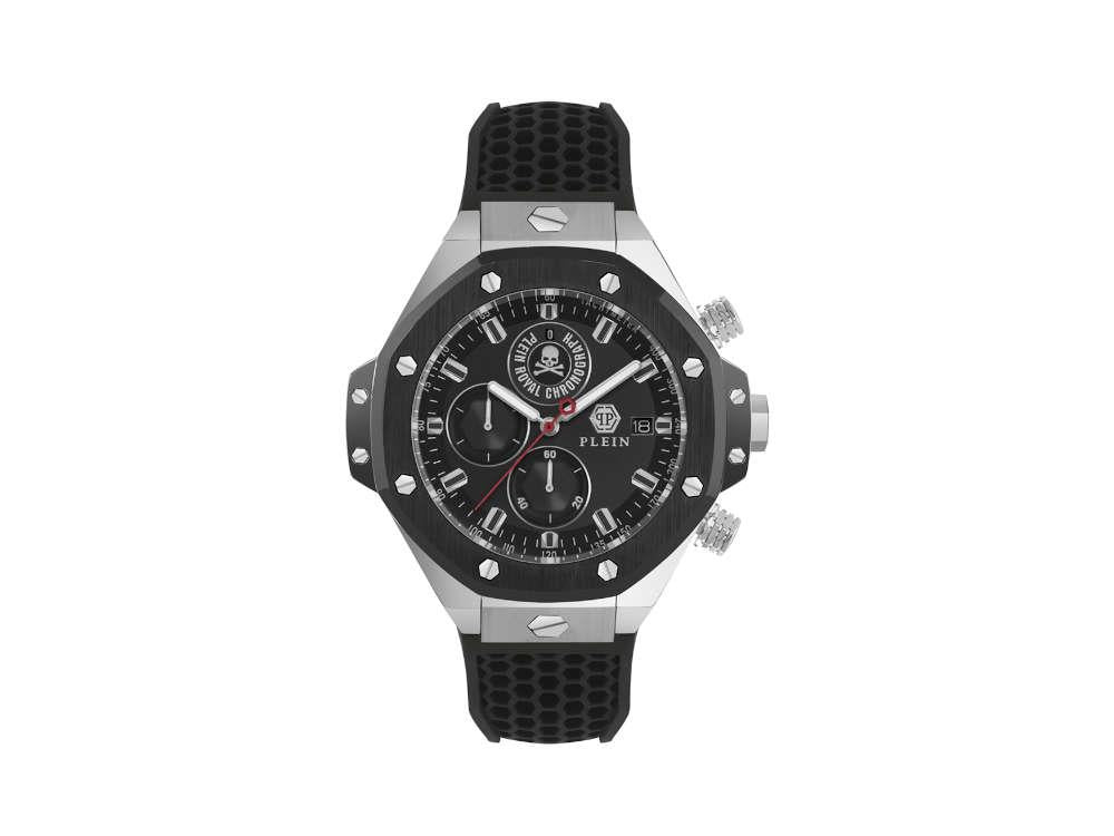 Philipp Plein Chrono Royal Sport-Tech Quarz-Uhr, Schwarz, 46mm, PWLFA0225