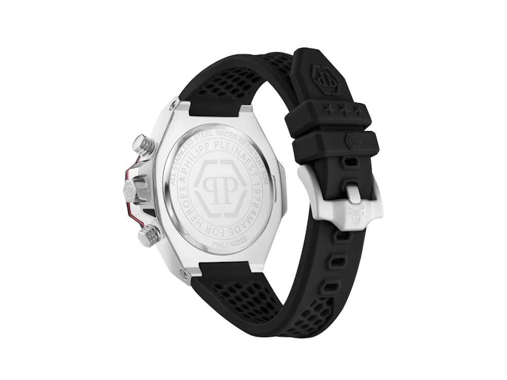 Philipp Plein Chrono Royal Sport-Tech Quarz-Uhr, Schwarz, 46mm, PWLFA0225