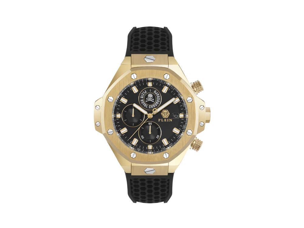 Philipp Plein Chrono Royal Sport-Tech Quarz-Uhr, Schwarz, 46mm, PWLFA0325
