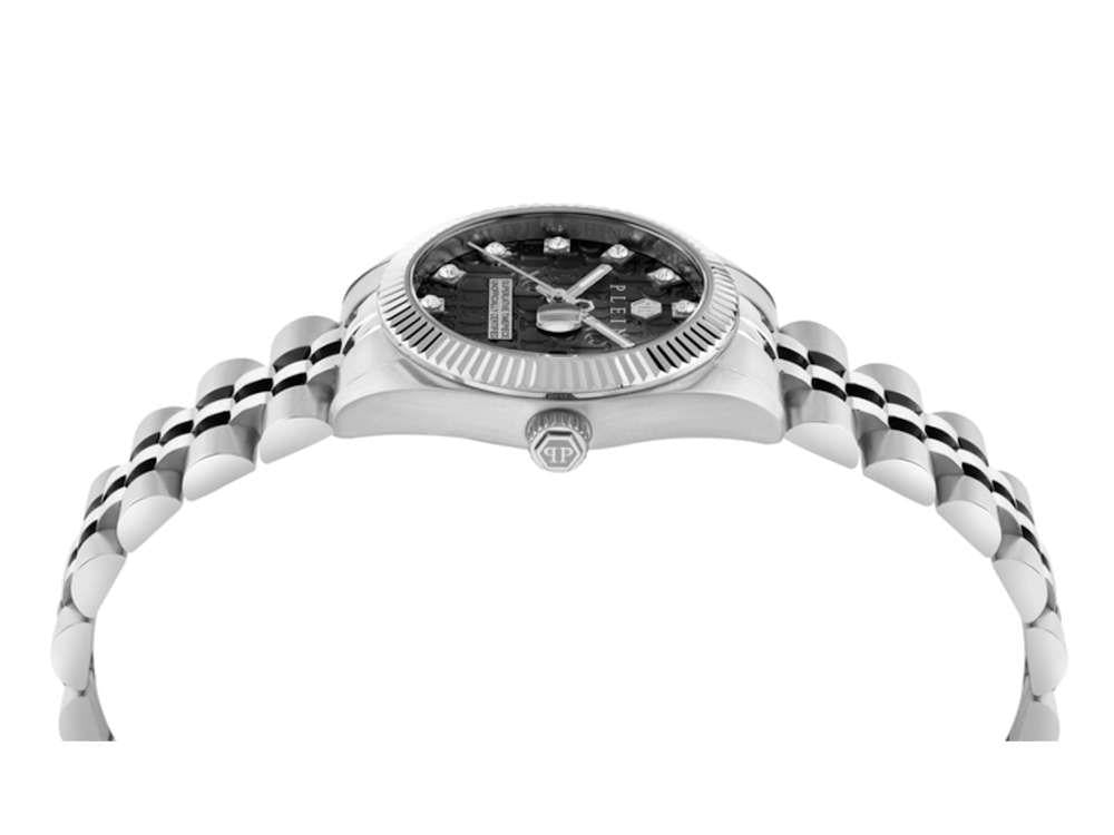 Philipp Plein Superlative Date Quarz Uhr, Schwarz, 28 mm, PWNFA0125