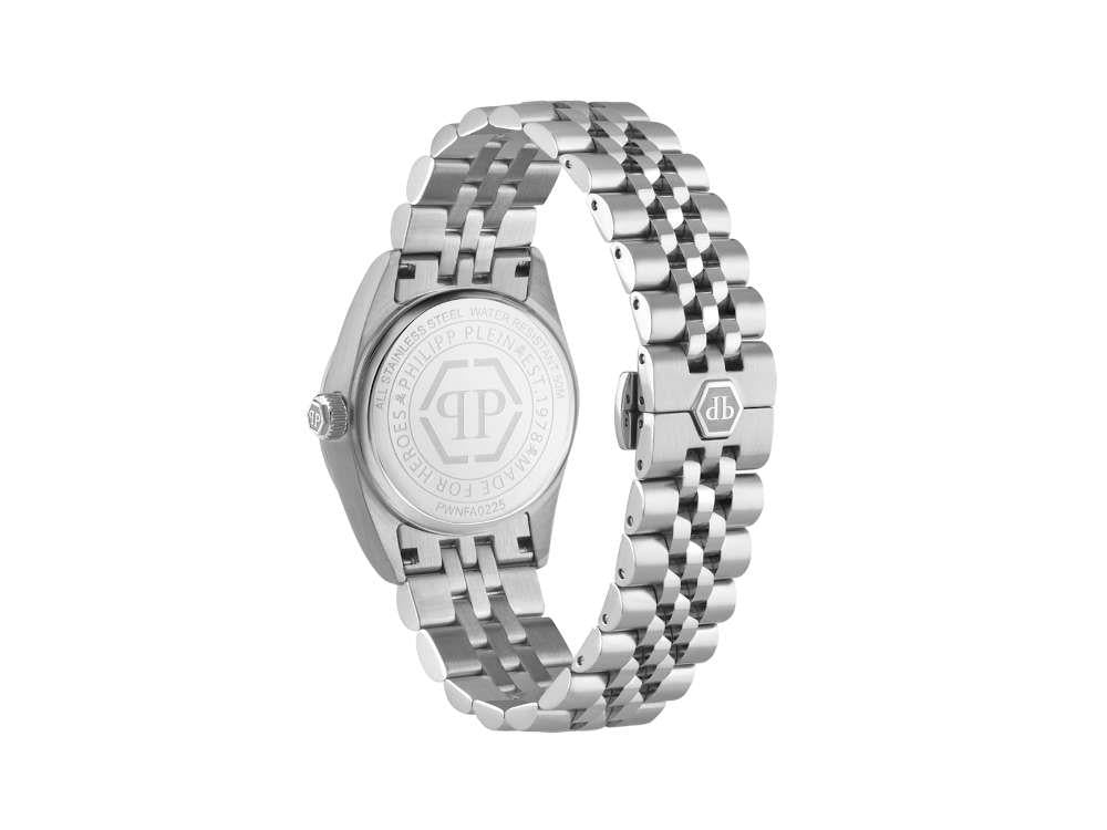 Philipp Plein Date Superlative Quarz Uhr, Blau, 28 mm, PWNFA0225