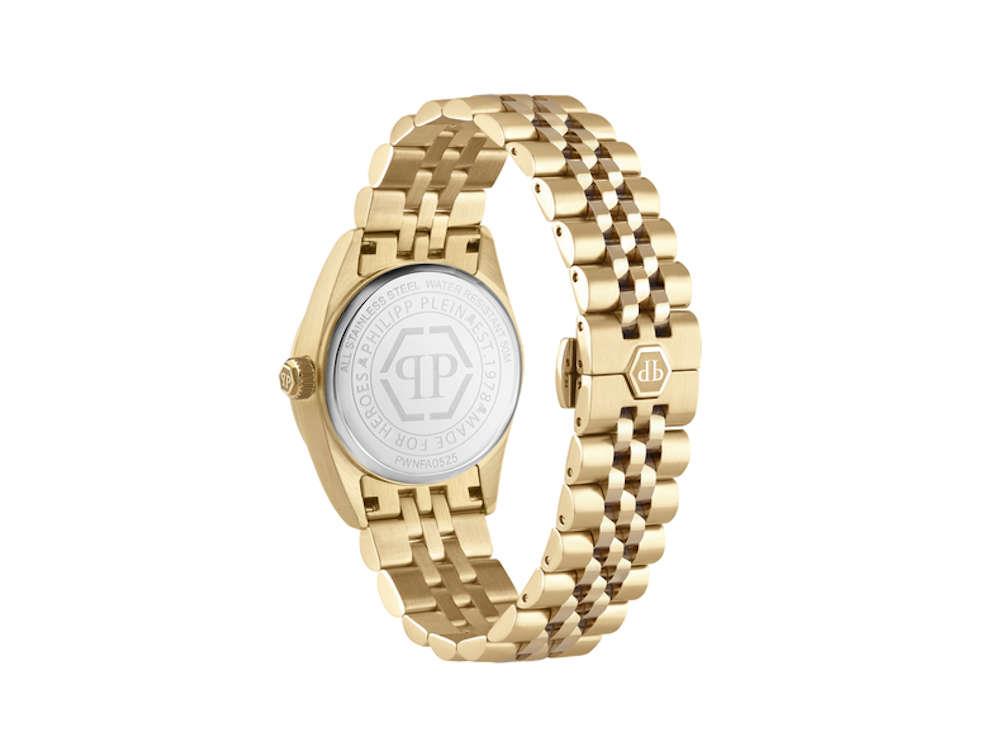 Philipp Plein Date Superlative Quartz Uhr, Golden, 28 mm, PWNFA0525