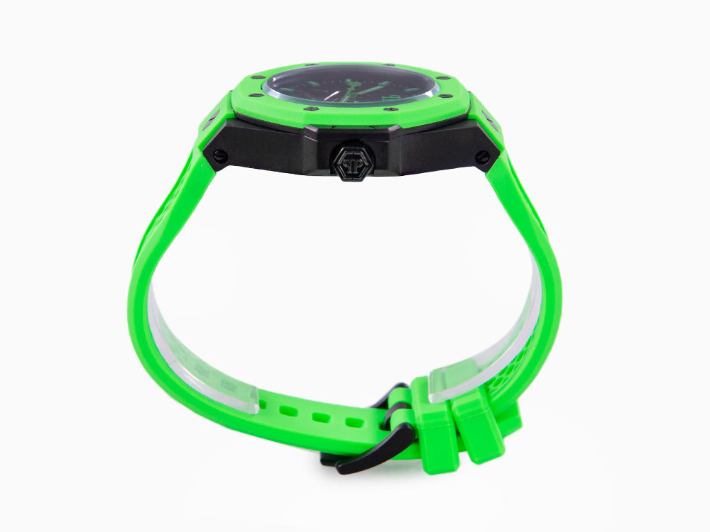 Philipp Plein Skeleton Royal Automatik Uhr, PVD, Schwarz, 46 mm, PWPFA0624