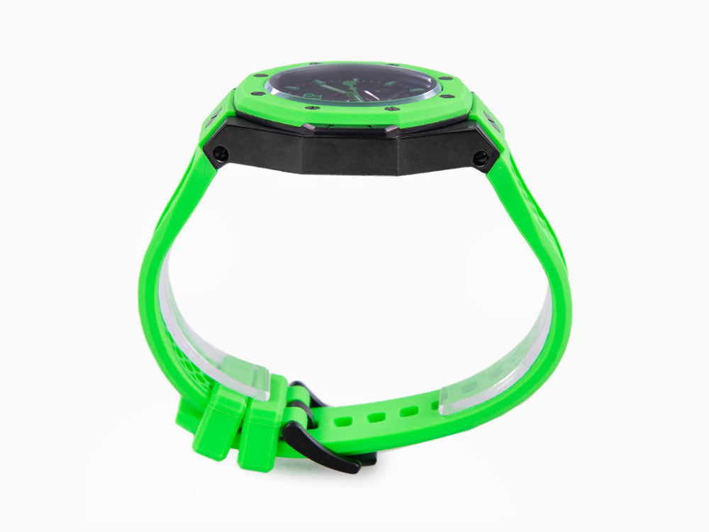 Philipp Plein Skeleton Royal Automatik Uhr, PVD, Schwarz, 46 mm, PWPFA0624