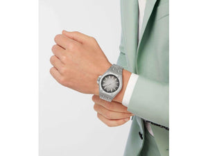 Philipp Plein Extreme Gent Quartz Uhr, Grau, 43 mm, Mineral Glas, PWPMA0124