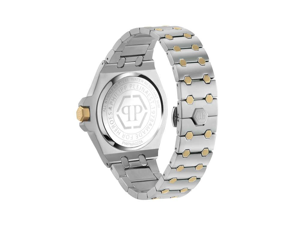 Philipp Plein Extreme Gent Quartz Uhr, Grün, 43 mm, Mineral Glas, PWPMA0224
