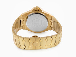 Philipp Plein Extreme Gent Quartz Uhr, PVD Gold, Braun, 43 mm, PWPMA0324