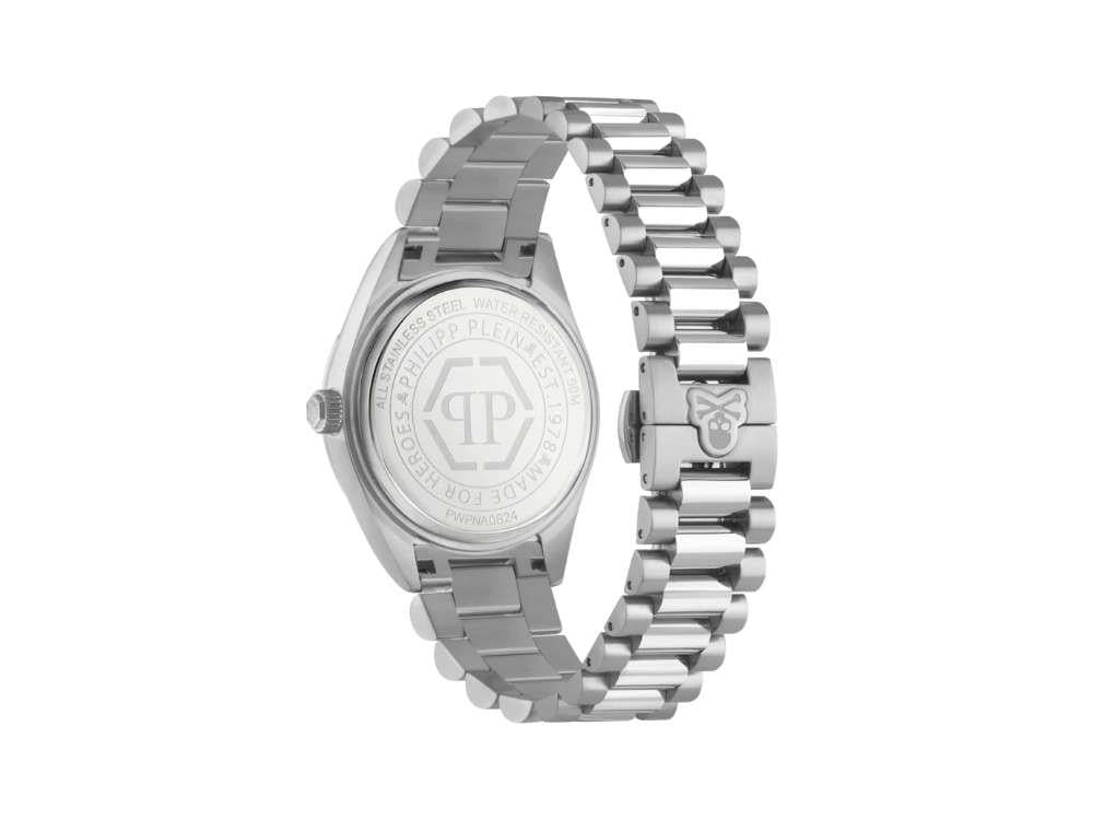 Philipp Plein Date Superlative Quartz Uhr, Schwarz, 42 mm, PWPNA0824