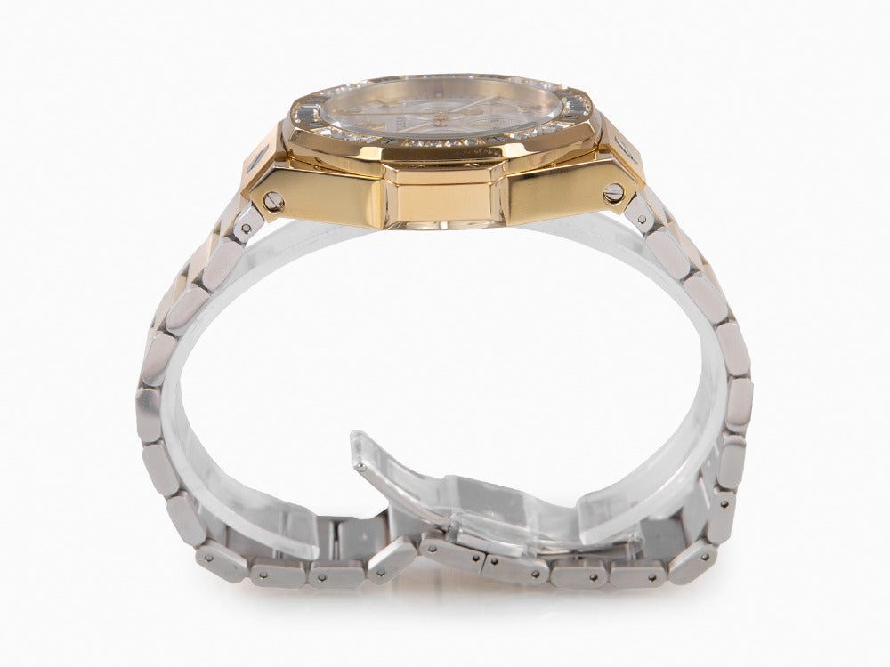Philipp Plein Plein Chrono Royal Quartz Uhr, PVD Gold, 42 mm, PWPSA0324