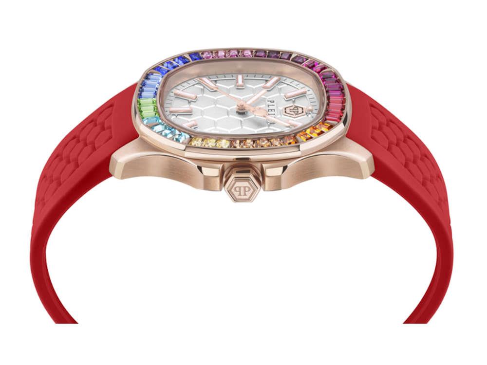 Philipp Plein Spectre Lady Quartz Uhr, Weiss, 38 mm, PWTAA1024