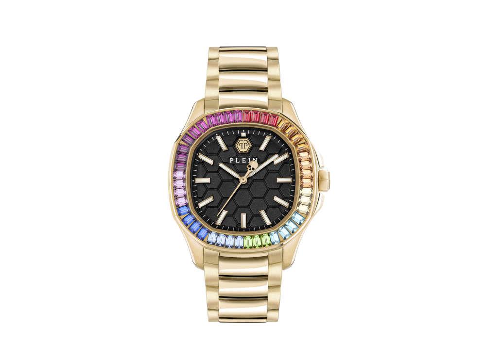 Philipp Plein Spectre Lady Quartz Uhr, Schwarz, 38 mm, PWTAA1224