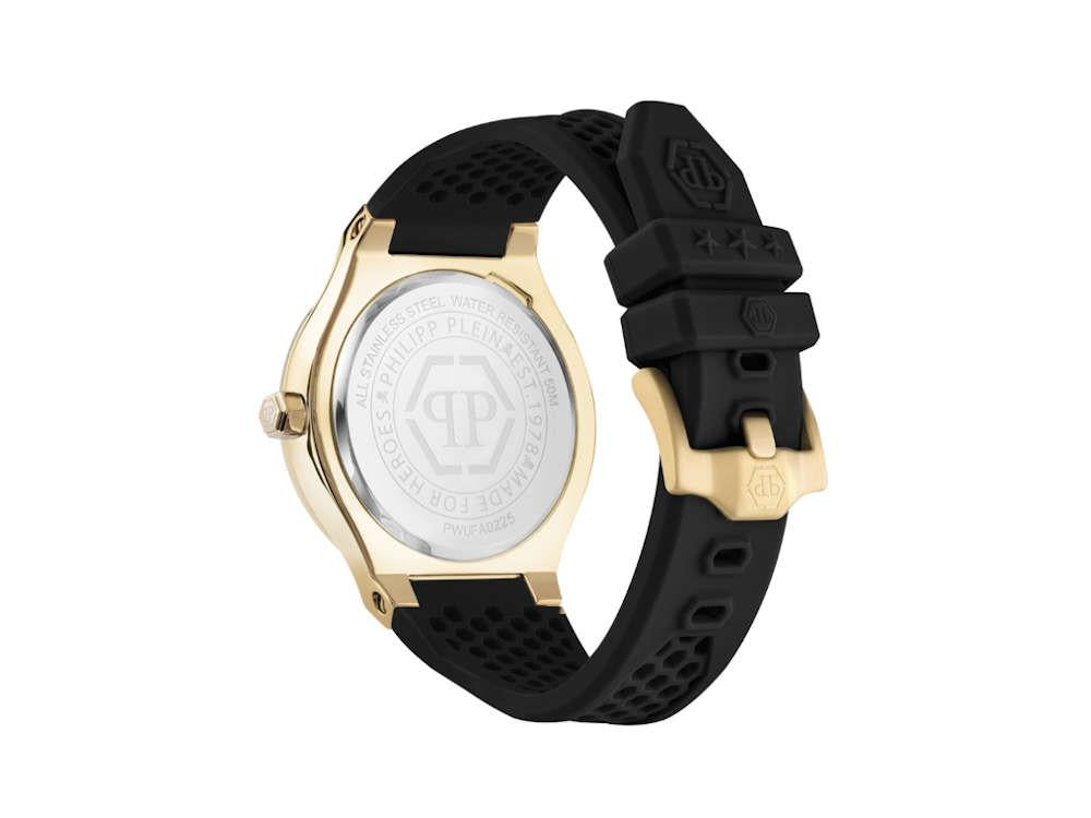 Philipp Plein Underdog Quartz Uhr, Schwarz, 44 mm, PWUFA0225