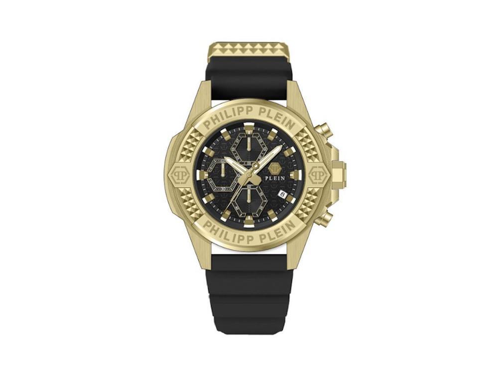 Philipp Plein The Skull Chrono Quartz Uhr, Schwarz, 44 mm, PWWFA0225