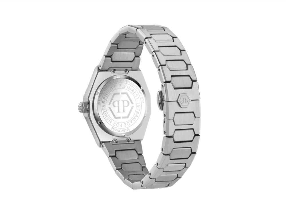 Philipp Plein Plein Deluxe Quartz Uhr, Schwarz, 44 mm, PWWGA0126