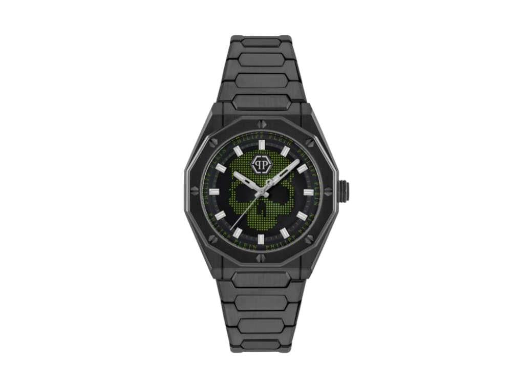 Philipp Plein Plein Deluxe Quartz Uhr, Schwarz, 44 mm, PWWGA0226