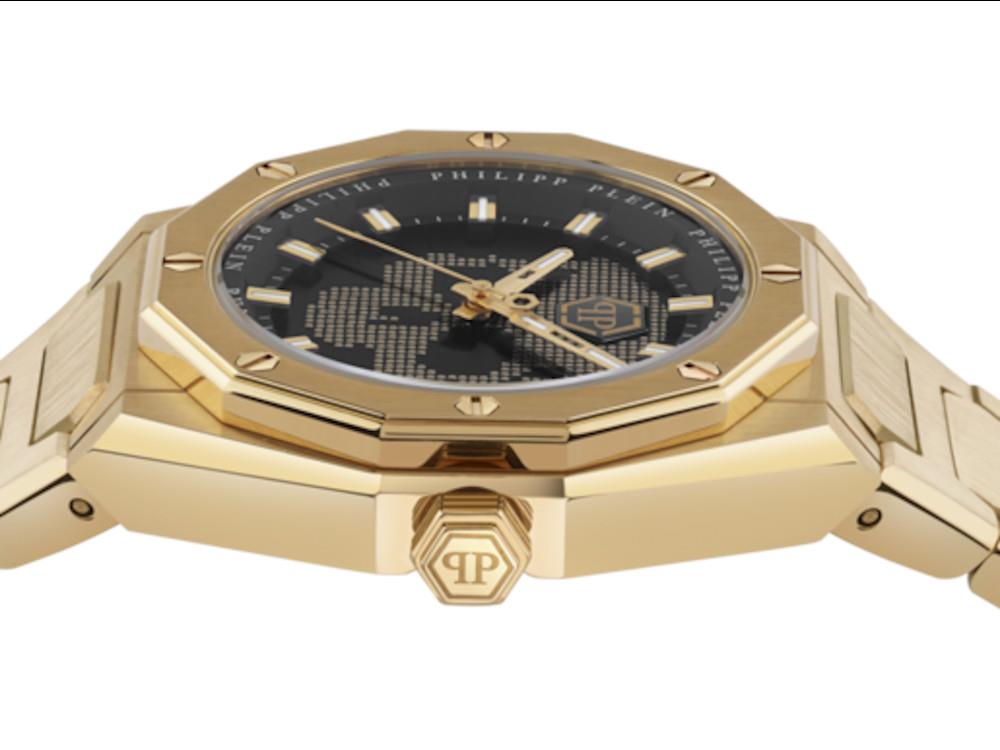 Philipp Plein Plein Deluxe Quartz Uhr, Schwarz, 44 mm, PWWGA0326