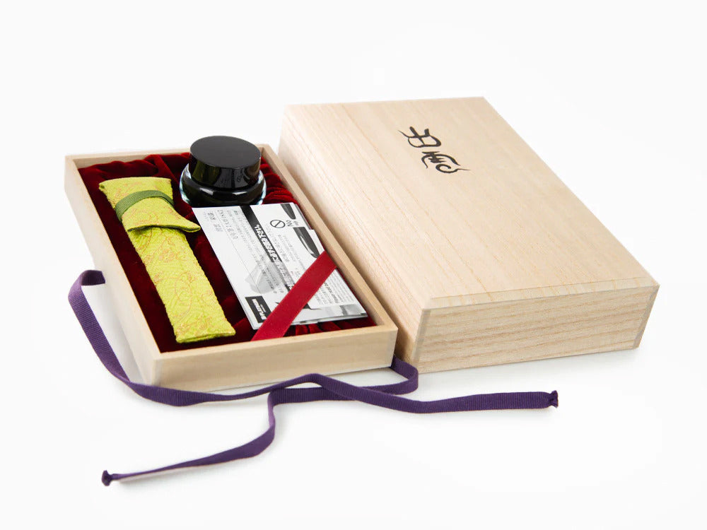 Platinum Izumo Bamboo Ankokushoku Füllfederhalter, PBA-120000G-1