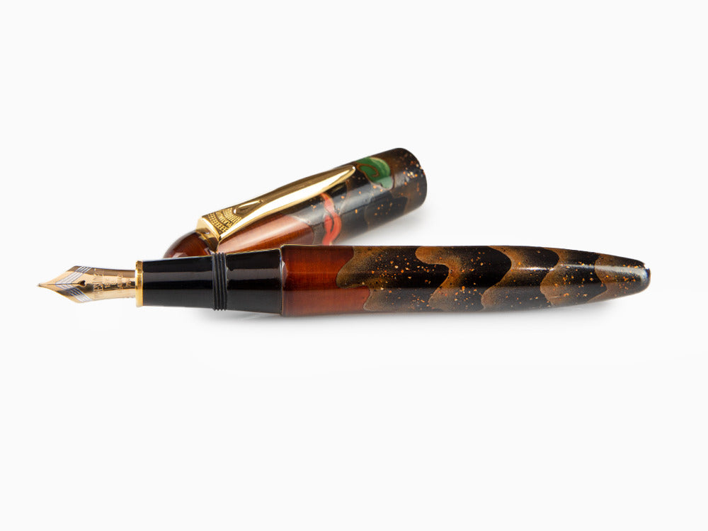 Platinum Izumo Füllfederhalter  Yakumo Byakudan, Maki-e