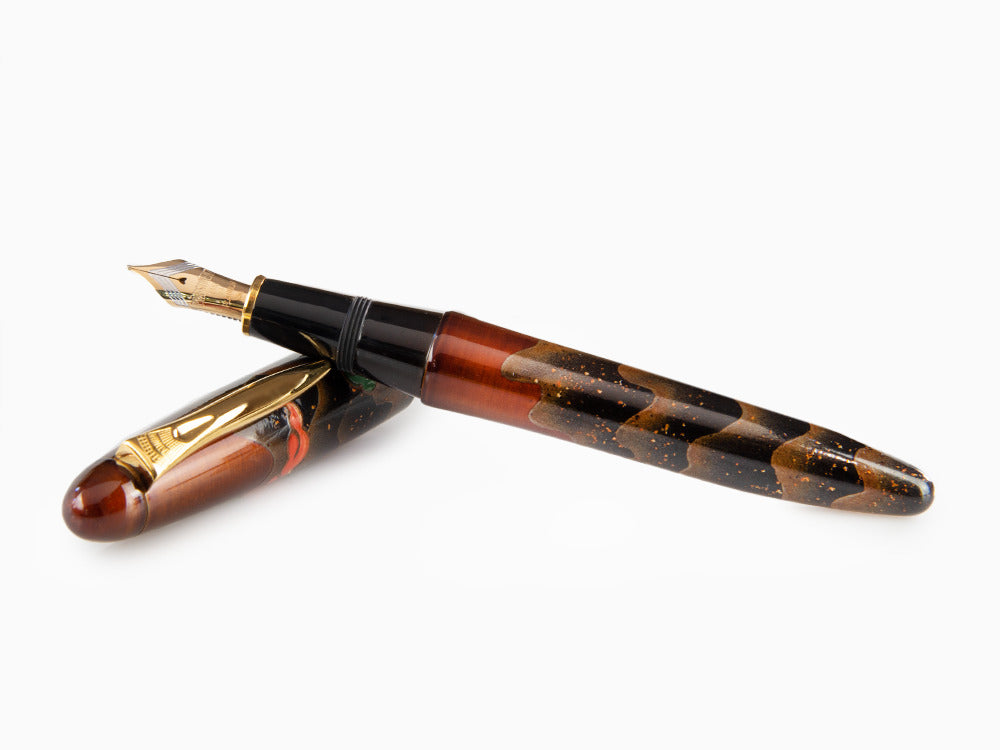 Platinum Izumo Füllfederhalter  Yakumo Byakudan, Maki-e