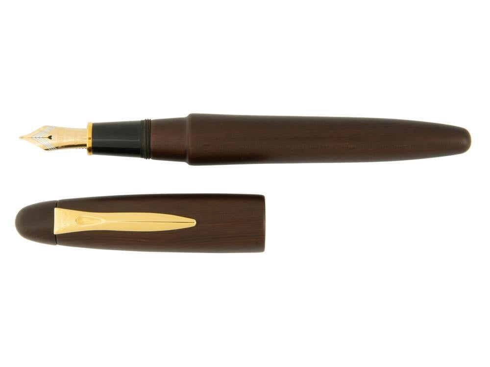 Platinum Izumo Füllfederhalter, Braun, Matt Tagayasan, PIZ-50000-20