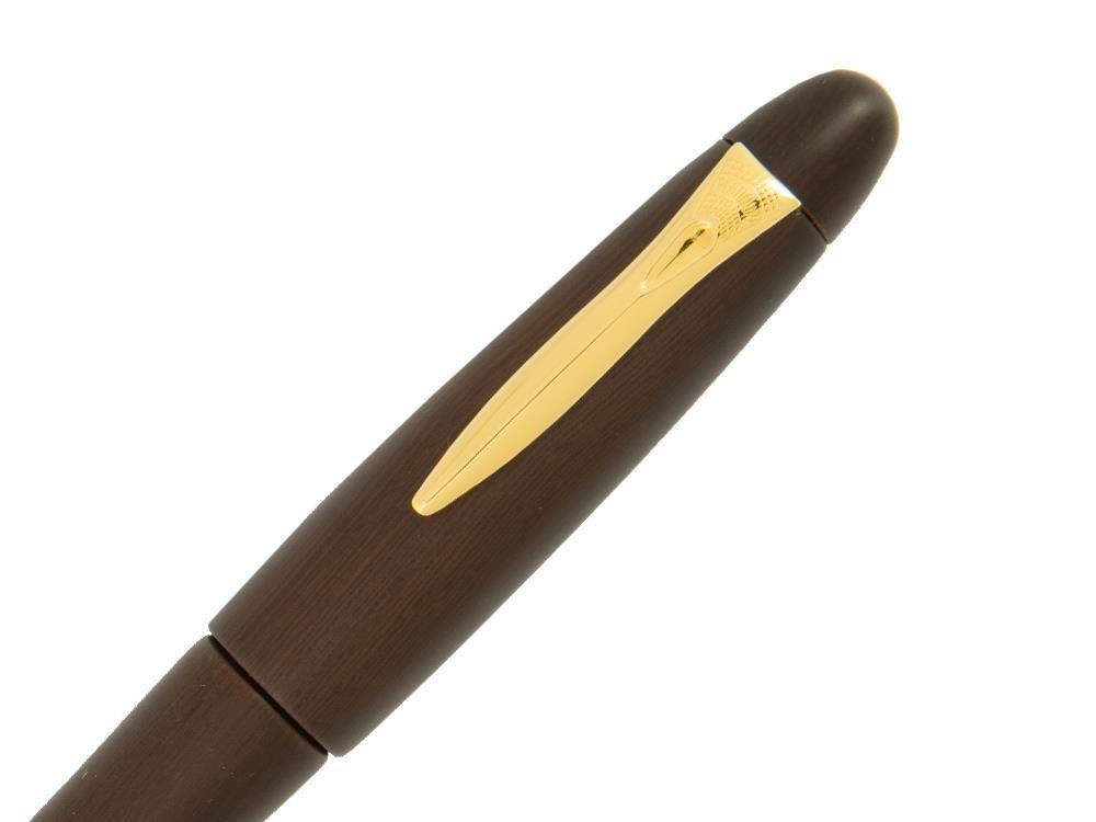 Platinum Izumo Füllfederhalter, Braun, Matt Tagayasan, PIZ-50000-20